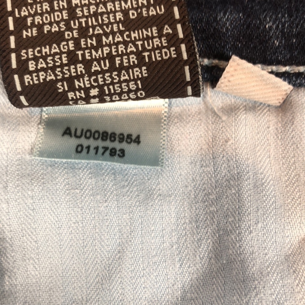 7 For All Mankind Josefina Skinny Boyfriend Jeans, Size 26 - Picture 9 of 13